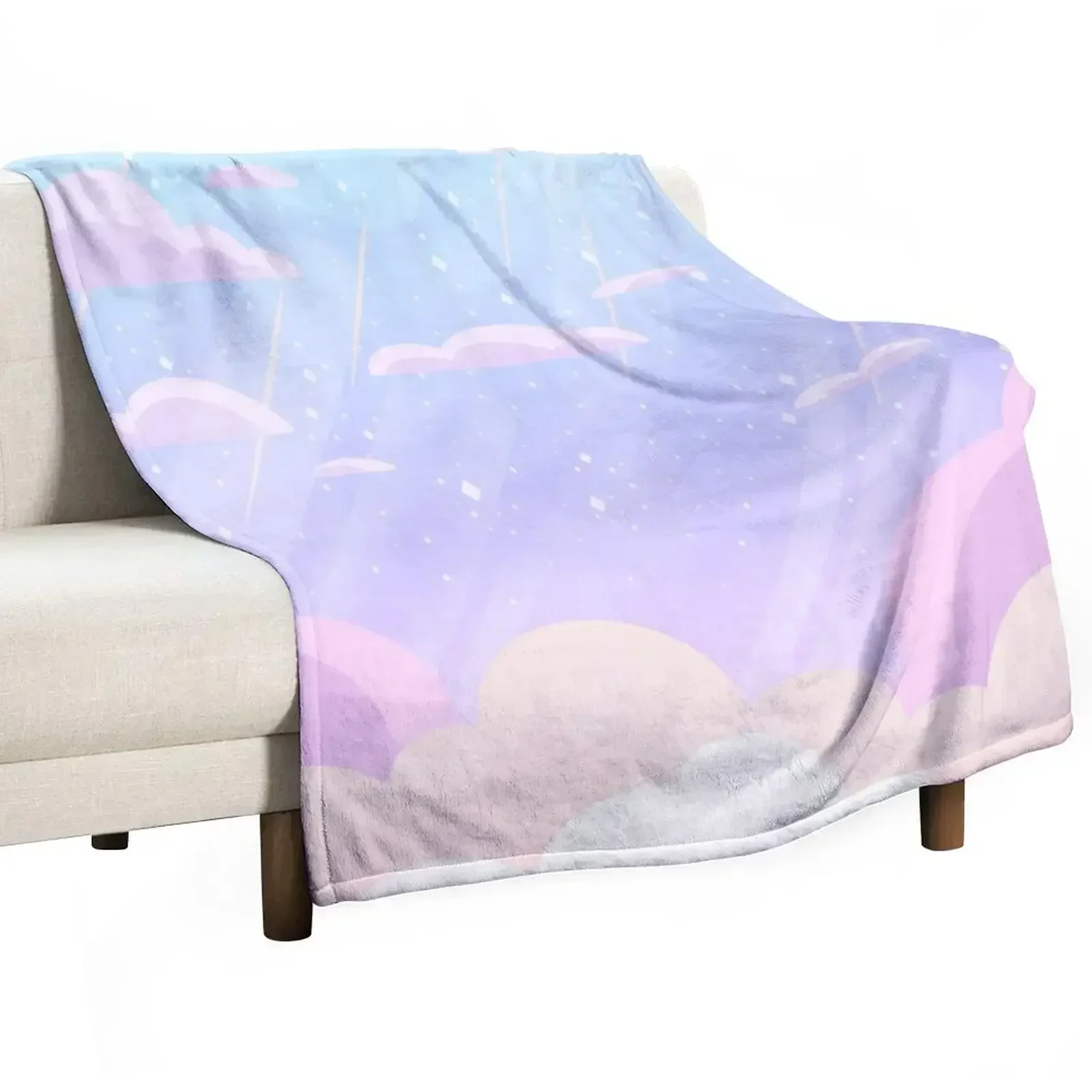 Luxury Bags Heaven - Manta Decorativa Pastel Heaven de Luxo
