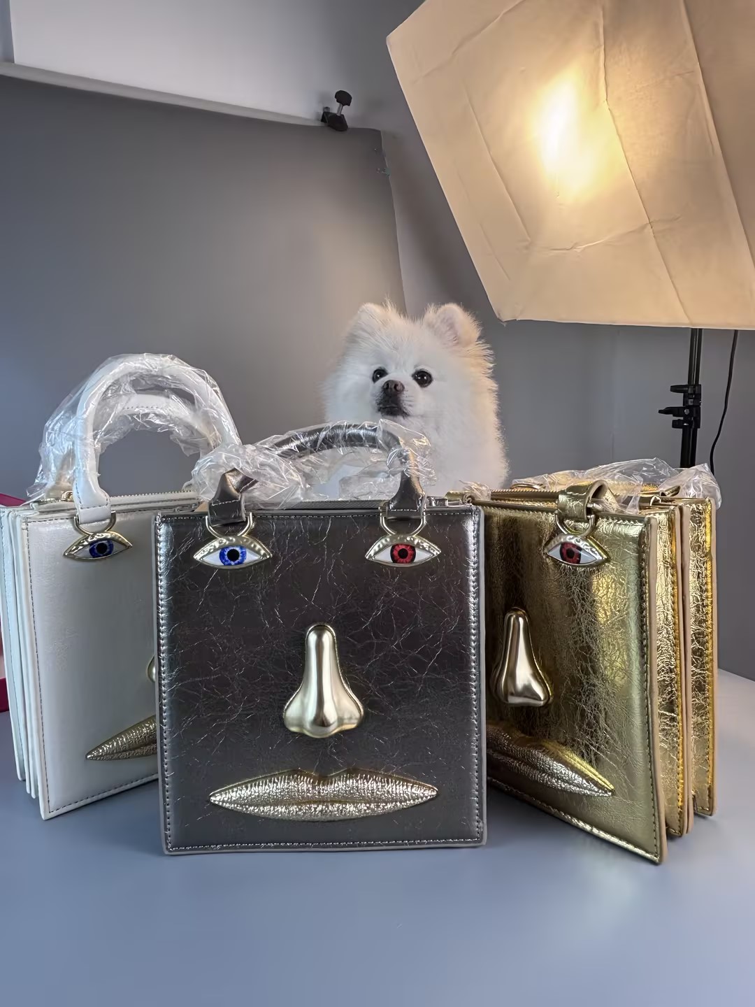 Luxury Bags Gold - Bolsa de Ombro Feminina de Alta