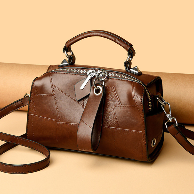 Luxury Bags Entry - Mochila feminina de couro genuíno, bolsa