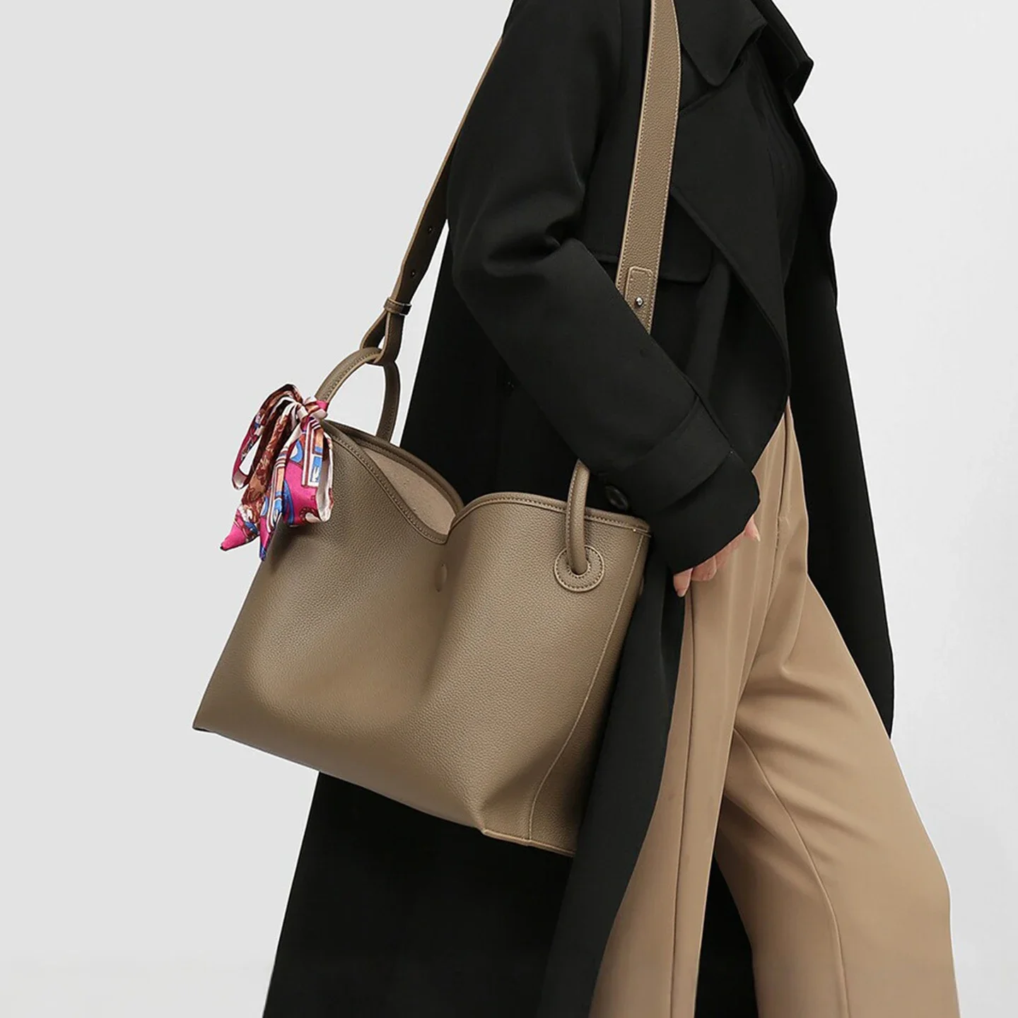 Luxury Zipper Bags - Bolsa Tote Feminina de Luxo Leve