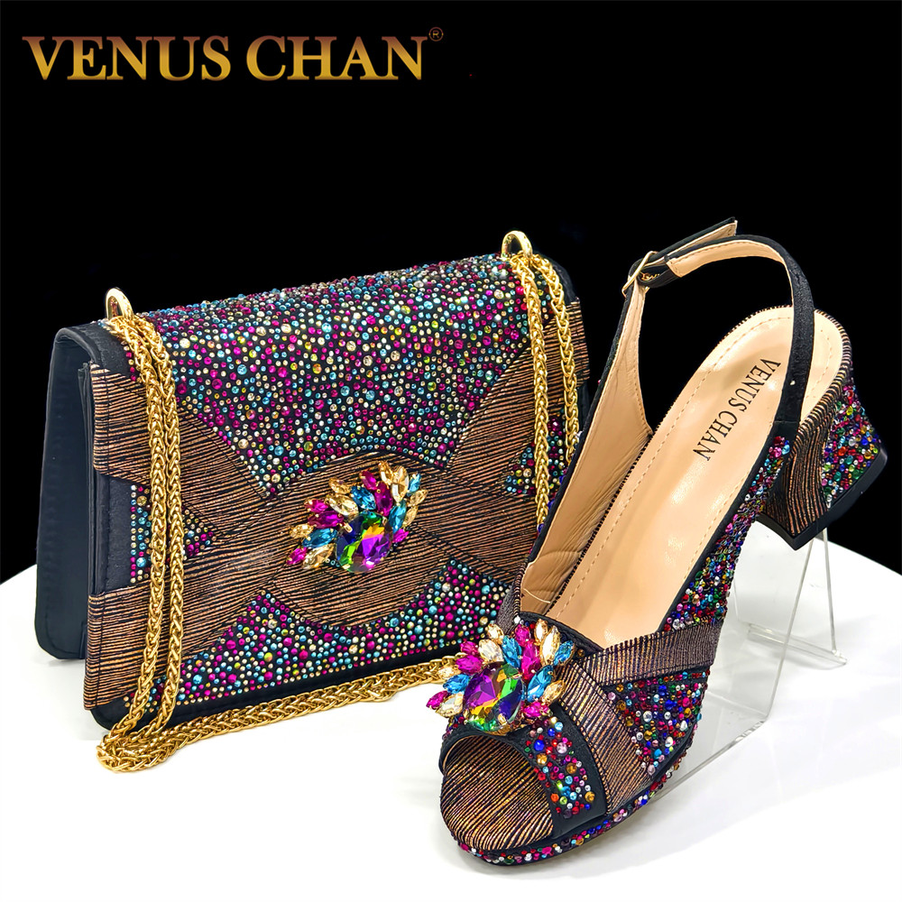 Luxury Bags For Summer - Conjunto de sapatos e bolsa de
