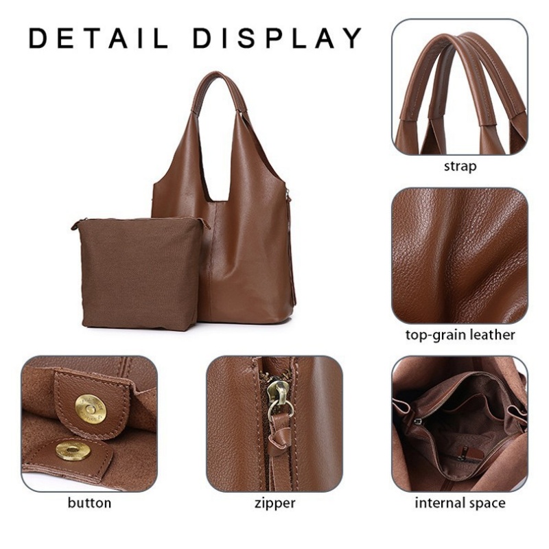 Bolsa Tote de Couro de Vaca Lu - Luxury Bags Office avaliação e preço