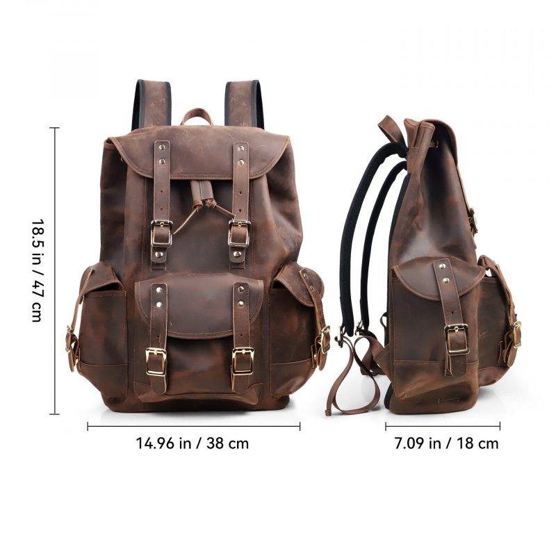 Novidades: Mochila de Couro Lu - Luxury Zipper Bags avaliação e preço