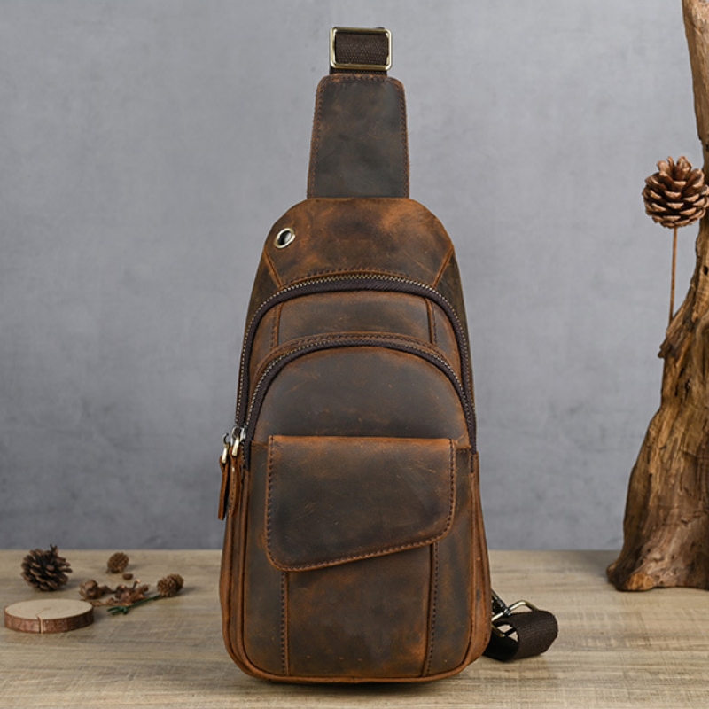 Bolsa de Peito Masculina de Lu - Luxury Zipper Bags avaliação e preço