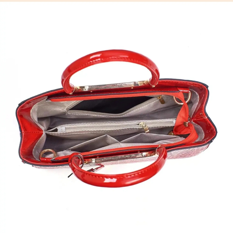 Conjunto de Bolsas Femininas,  - Luxury Zipper Bags avaliação e preço