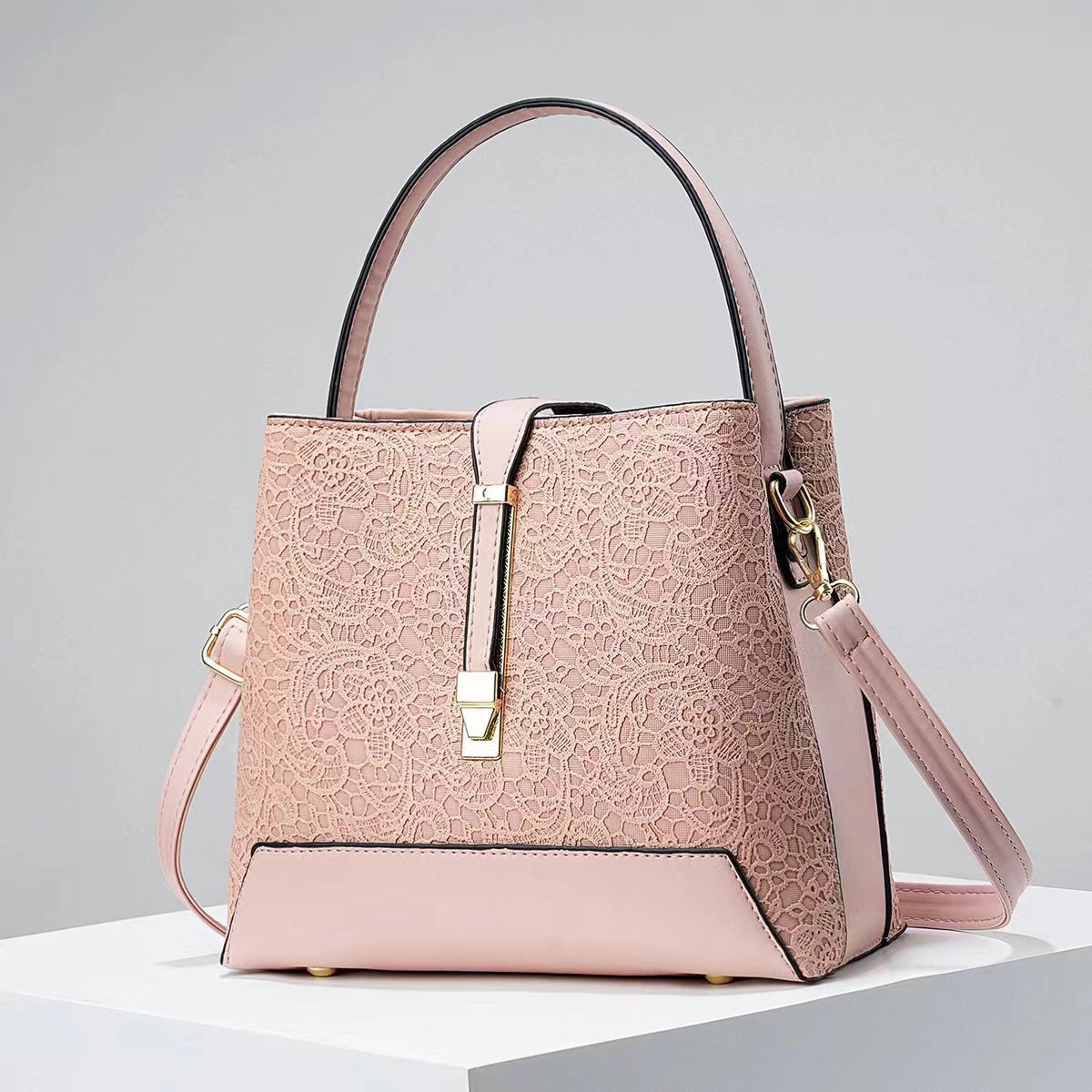 Novo luxo sacola de couro eleg - Luxury Bags Office avaliação e preço