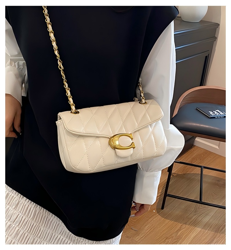 Bolsa de Ombro de Couro Matela - Luxury Bags Gold avaliação e preço