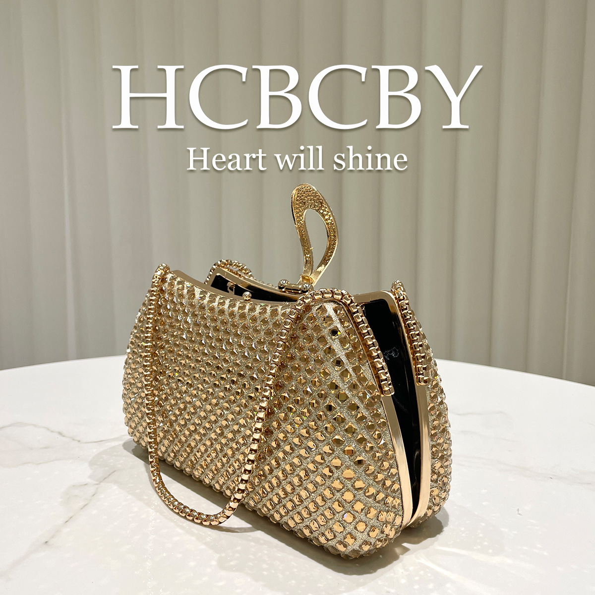 Bolsa de jantar luxuosa com di - Luxury Bags Gold avaliação e preço