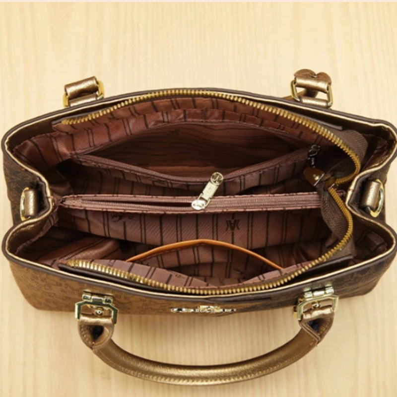 Conjunto de 3 peças de bolsas  - Luxury Zipper Bags avaliação e preço