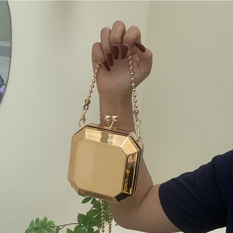 Mini luxo festa de ouro noite  - Luxury Bags Gold avaliação e preço