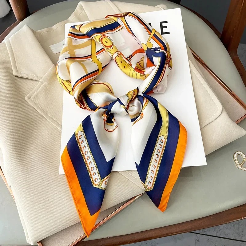Lenço Quadrado de Seda Fino co - Luxury Bags Quality avaliação e preço
