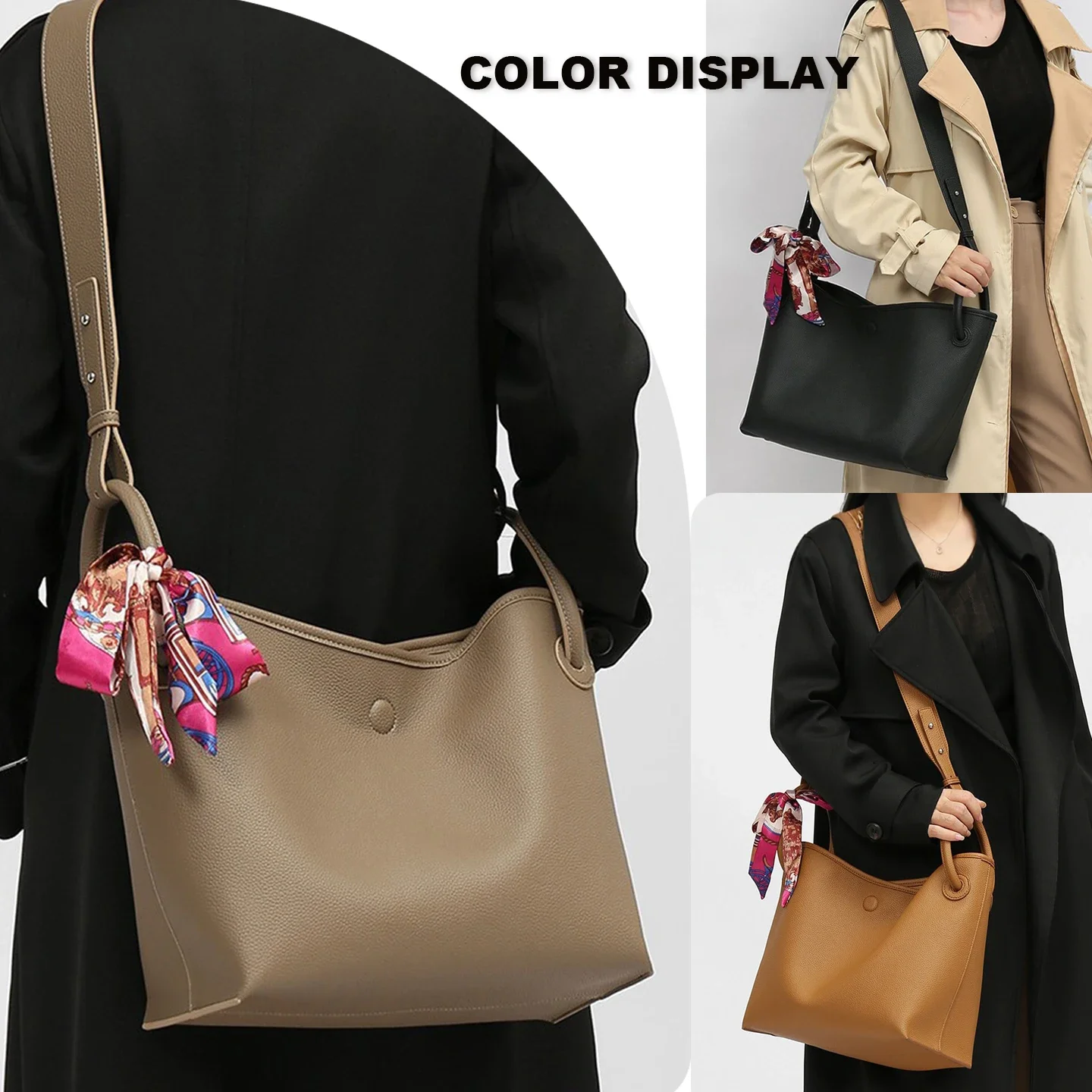 Bolsa Tote Feminina de Luxo Le - Luxury Zipper Bags avaliação e preço