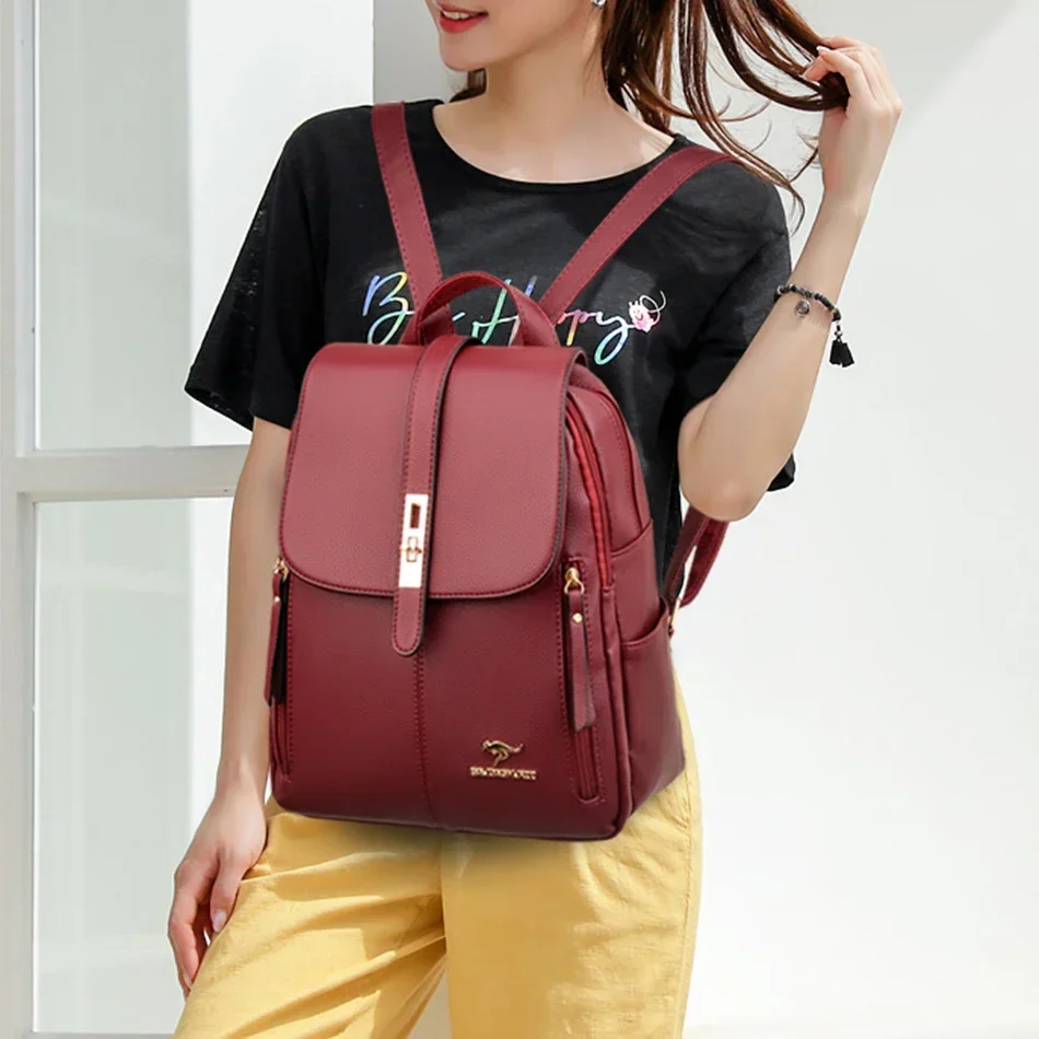 Mulheres de couro grande capac - Luxury Bags Quality avaliação e preço