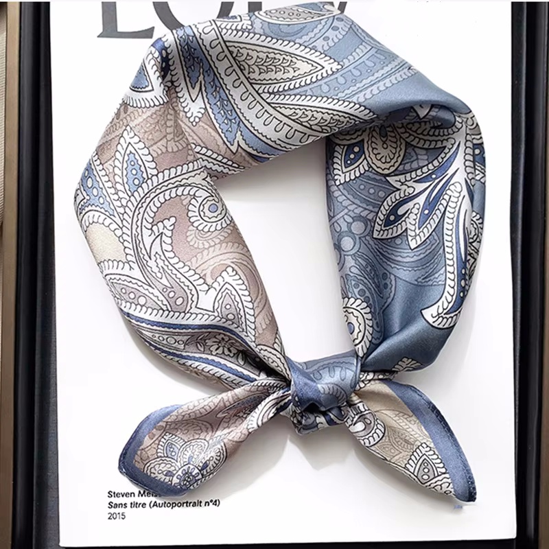 Feminino 70*70cm lenço de seda - Luxury Bags For Summer avaliação e preço