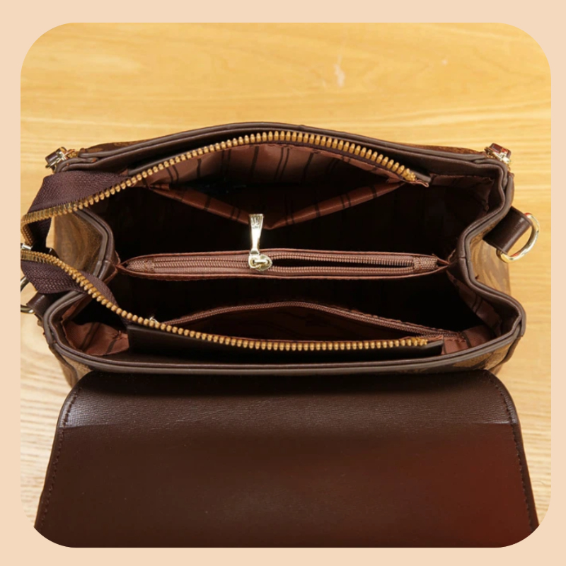 Conjunto de 3 peças de bolsas  - Luxury Zipper Bags avaliação e preço