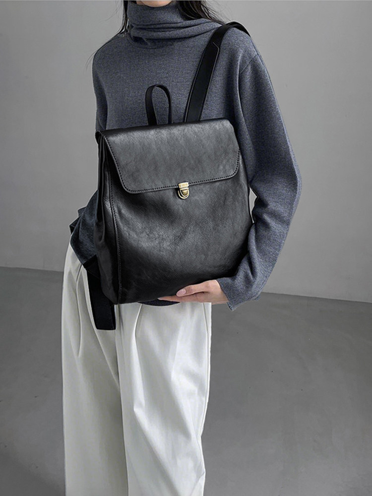 Mochila de couro genuíno de ma - Luxury Bags Quality avaliação e preço