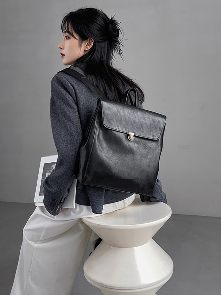 Mochila de couro genuíno de ma - Luxury Bags Quality avaliação e preço