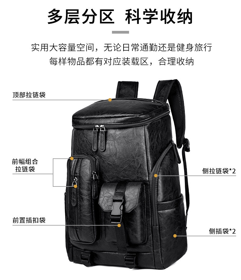 Mochilas Retro de Moda, Mochil - Luxury Zipper Bags avaliação e preço