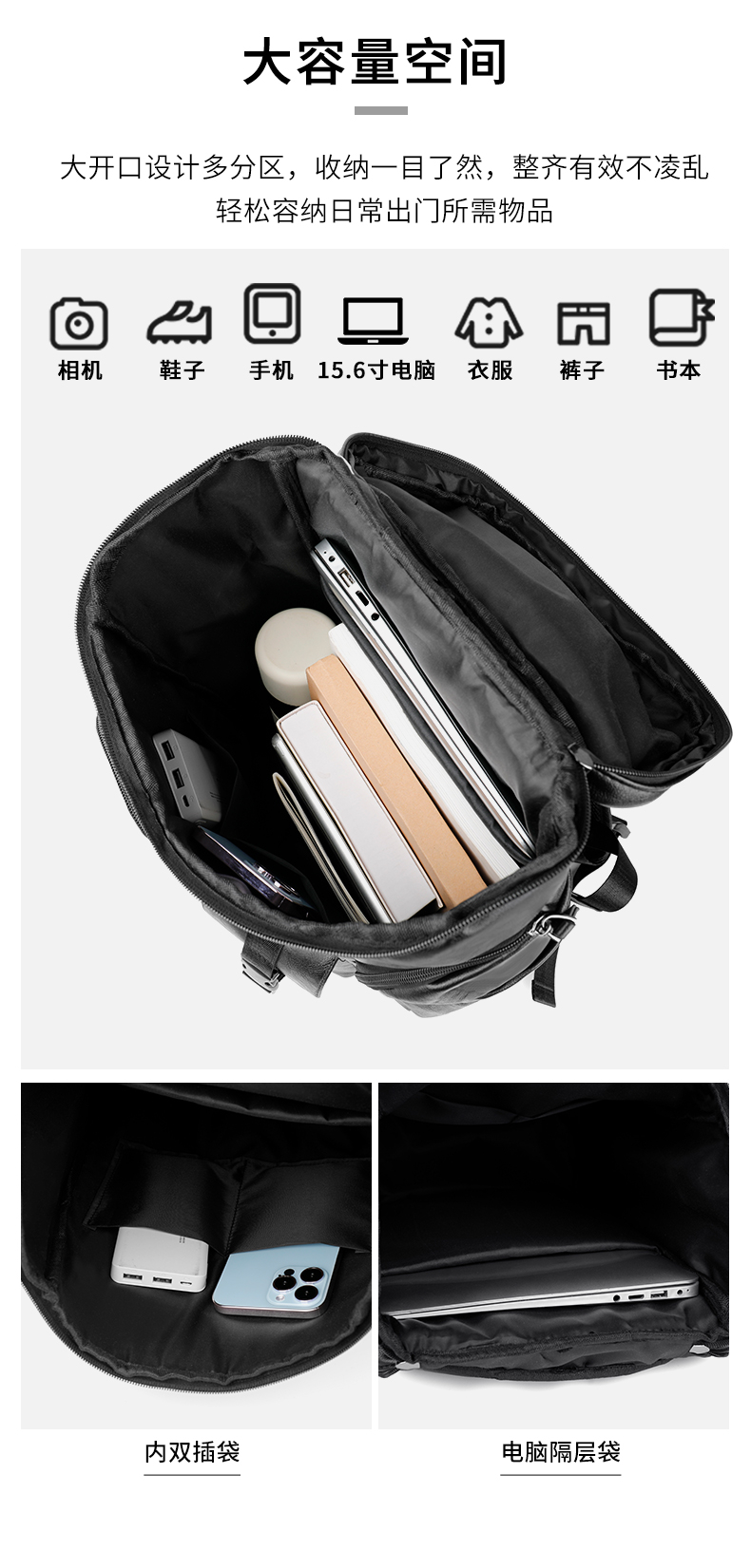 Mochilas Retro de Moda, Mochil - Luxury Zipper Bags avaliação e preço